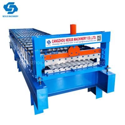 Automatic Aluzinc Steel Shutter Door Roll Forming Machine