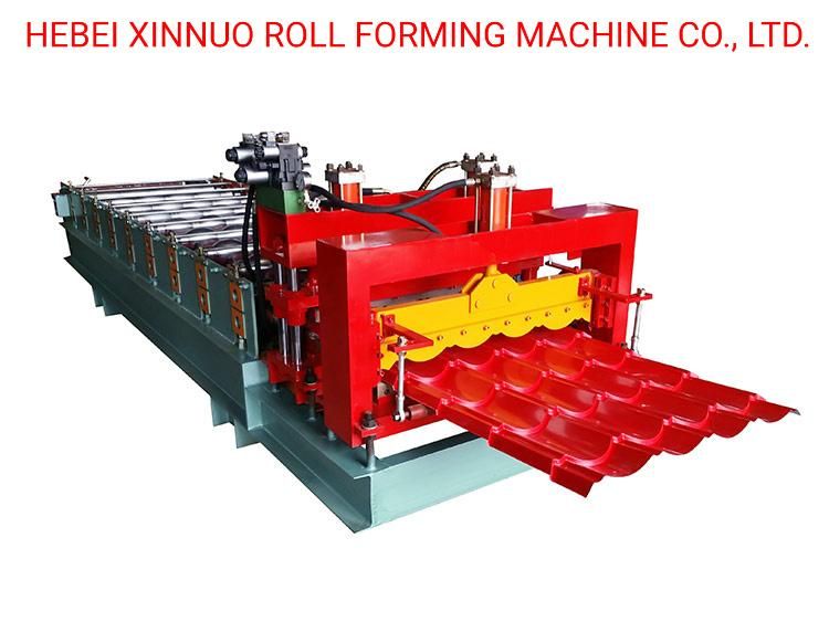 828 Glazed Metal Tile Roll Forming Machine