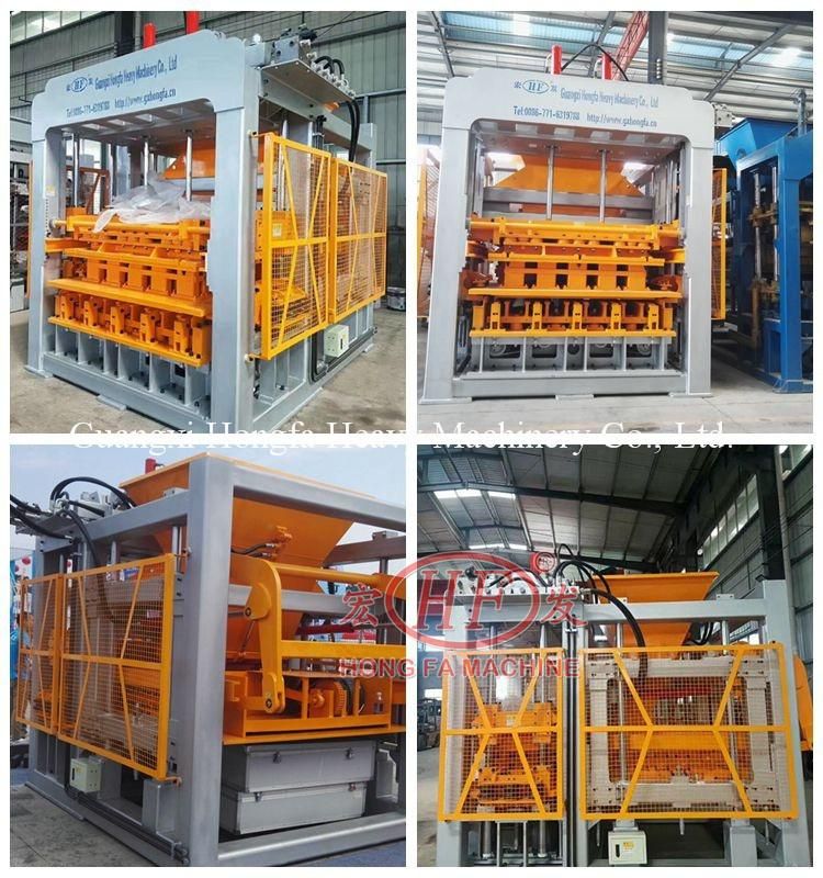 China Hongfa Cement Brick Machine Concrete Block Making Machines Nairobi Kenya Interlocking Pavers Machinery