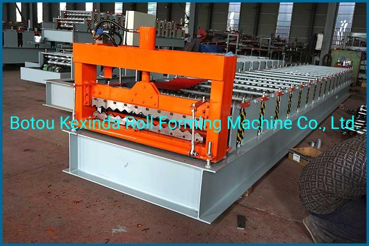 Crrugated Roof Metal Steel Sheet Roll Forming Machine