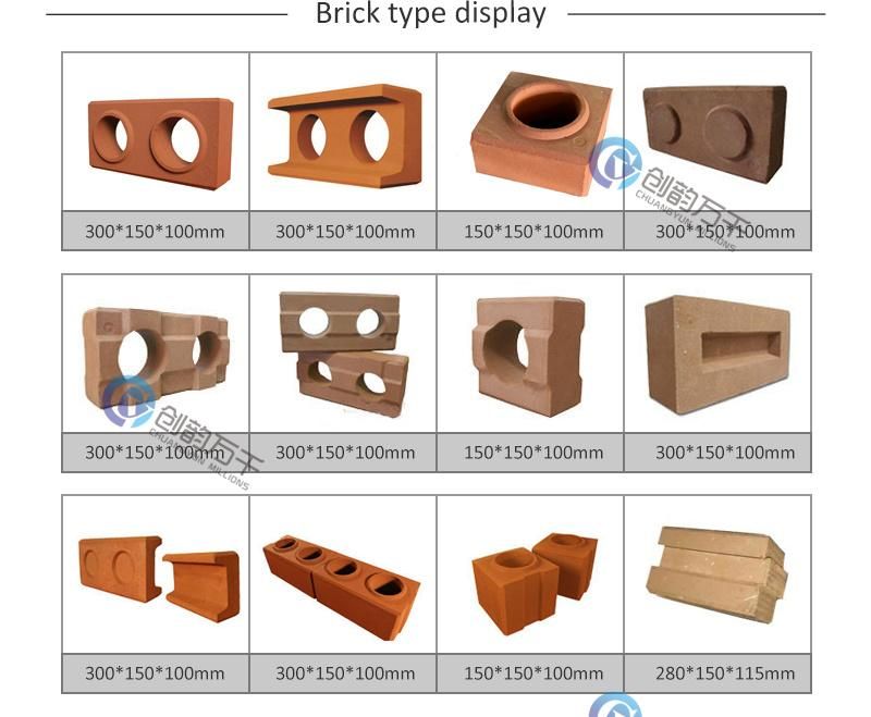 M7mi Hydraulic Build Machinery Interlock Clay Brick Making Machine Clay Brick Making Production Line