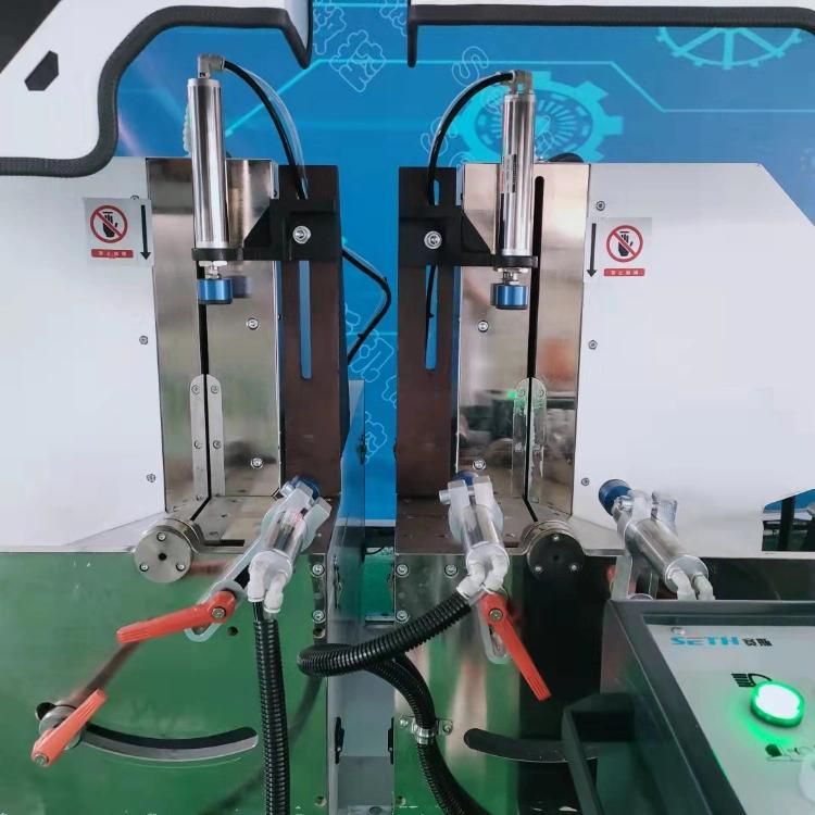 Window Machine CNC Heavy-Duty Double-Head Precision Cutting Saw Cutting Machine for Aluminum Profile