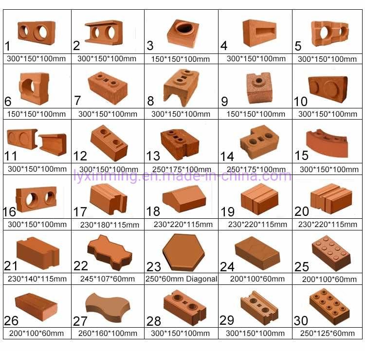 Clay Brick Making Machine for Sale Xm2-25