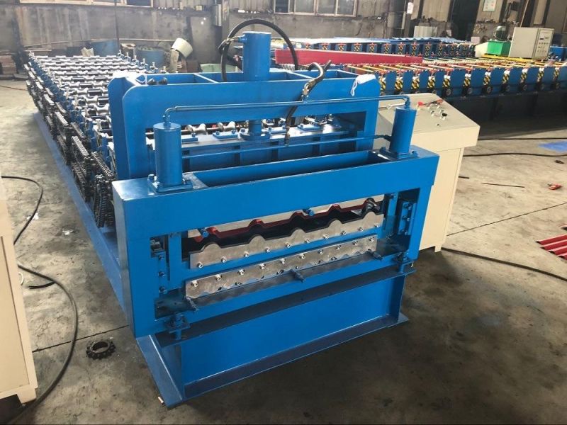 Good Quality Double Roof Panel Cold Roll Forming Making Machine in China