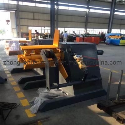 5t Hydraulic Decoiler for 1250mm Coils Auto, Cold Roll Forming Machine, Manufacturer.