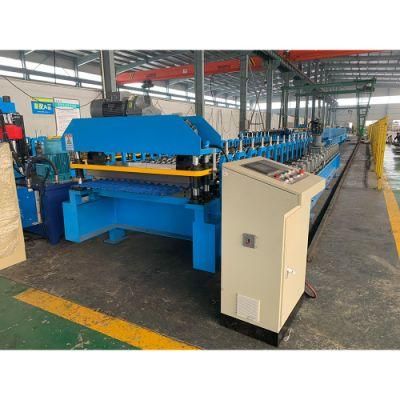 Zinc Coated Metal Corrugated Roofing Tile Roof Sheet Making Machine