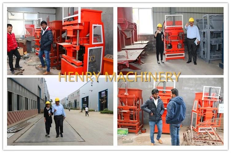 Hr2-10 Automatic Hydraulic Soil Earth Interlocking Lego Brick Making Machine