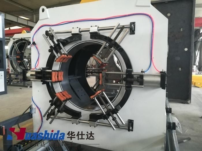 Plastic HDPE Thin Wall Casing Case Shell Jacket Pipe Making Machine 110-2000mm