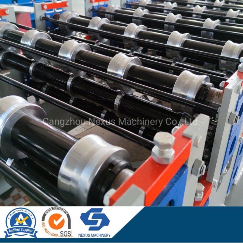 Double Layer PPGI Roofing Iron Ibr Sheet Roll Forming Machine