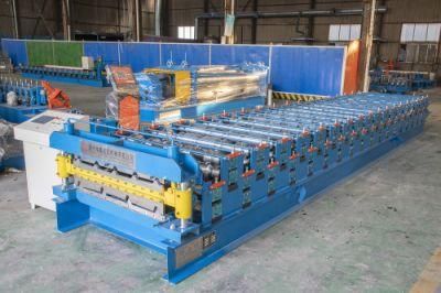 Coloer Steel Trapezoidal Double Layer Metal Tile Making Machine in China