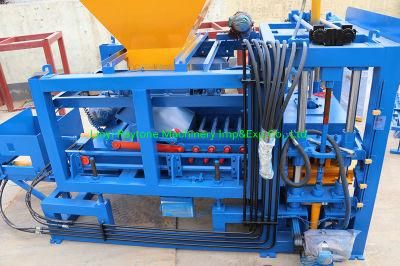 Hydraform Cement Brick Forming Plant Qt6-15 Block Forming Machine