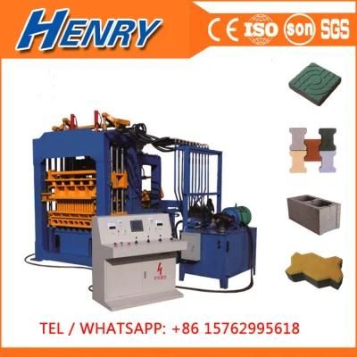 Qt4-15 Fully Automatic Hydraulic Concrete Block Paver Brick Making Machine Price in Kenya