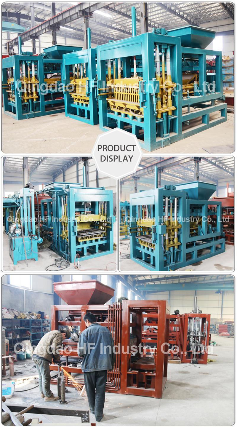 Qt4-15 Block machine with Hydraulic Press Automatic Block Machine