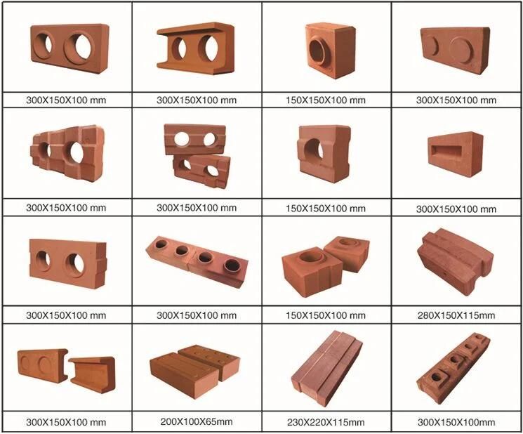 Manual Small Manufacturing Machines Clay Intelocking Brick Machine