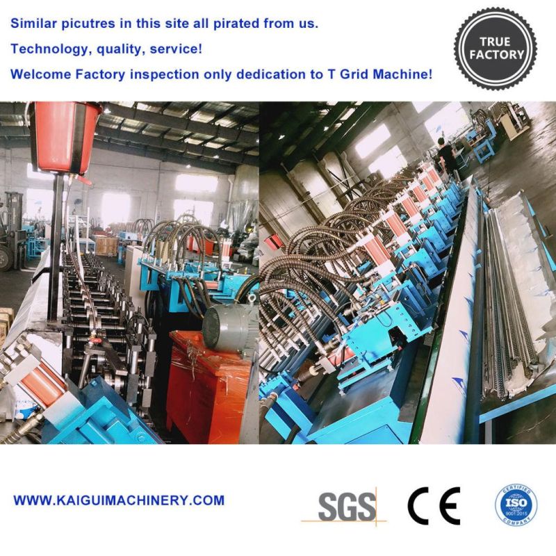 Gi Gl Material Ceiling T Grid Machine Fut T Bar Fully Automatic and Most Advanced China Real Factory