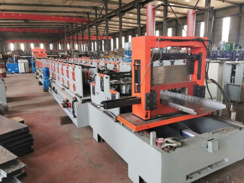 100-600 Automatic Change Cable Tray Roll Forming Machine