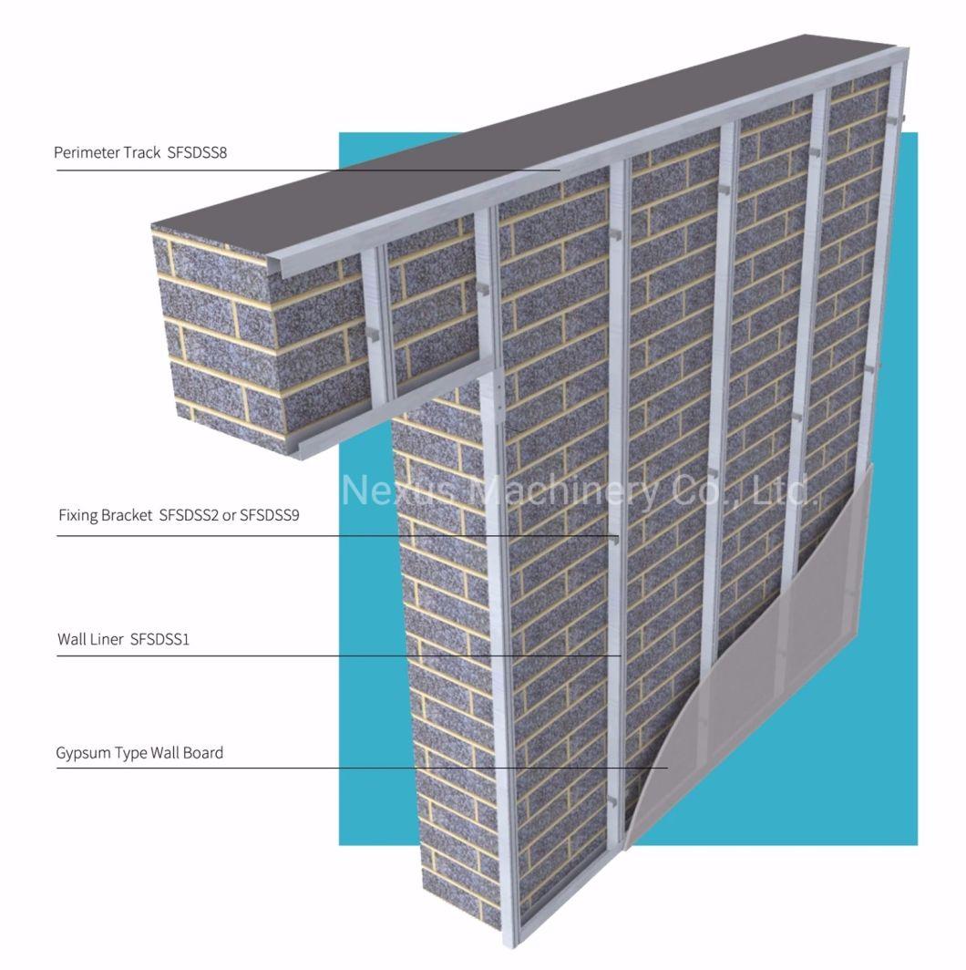 Cu Stud and Track Roll Forming Machine/Ceiling Drywall Profile Making Machine