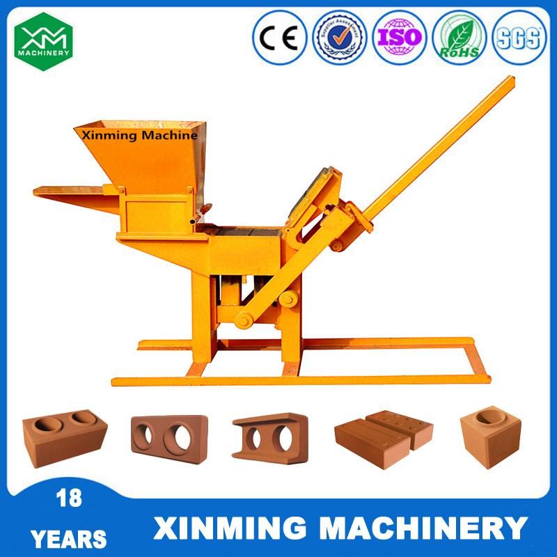 Xm1-30 Manual Clay Brick Making Machine Fly Ash Block Making Machine in Kenya with High Quality