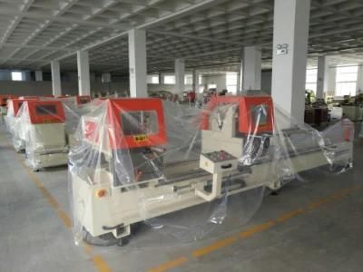 Heavy Duty Double Mitre Aluminum Window Profile Cut off Saw Machine