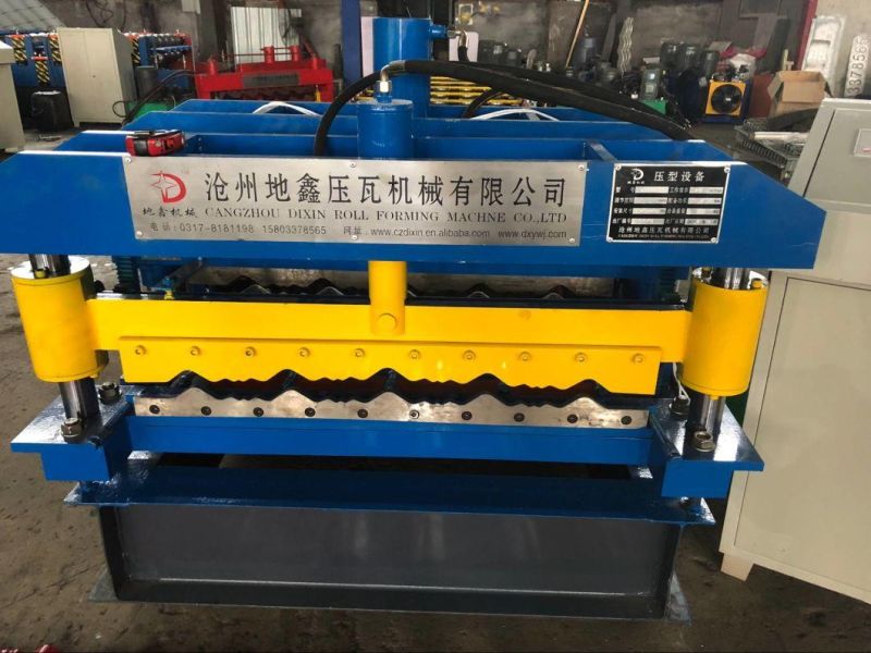 Dixin Steel Sheet Glazed Tile Profile Roll Forming Machine