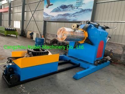 Heavy Duty Coil Sheet Hydraulic Decoiler with Hydraulic Expansion System