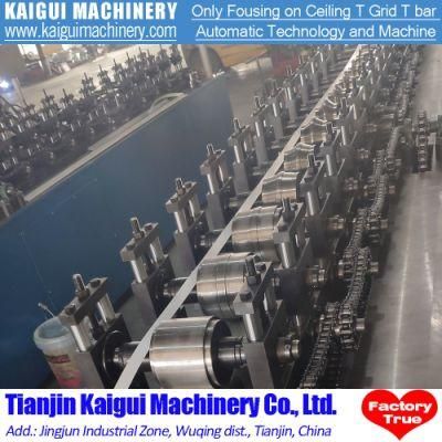 T Grid Roll Forming Machine for T Bar Main Tee and Cross Tee
