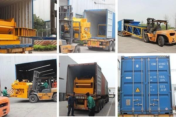 Qtm6-25 Automatic Movable Cement Solid Brick Making Machine with Hydraulic System