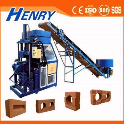 Hr1-10 Full Automatic Brick Machine Clay Building Material Brick Making Machine