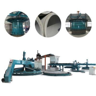 Automantic Precast Rcc Reinforced Vertical Core Vibration Concrete Pipe Making Machine