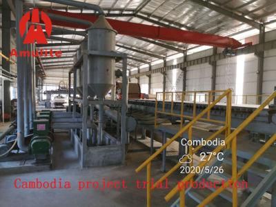 Waterproof Exterior Wall Decoration Fiber Cement Siding Board Production Line