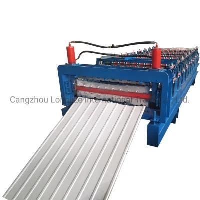 Double Layer Wall Panel Cold Roll Forming Machine