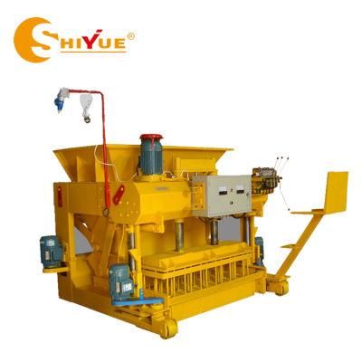 Qmy6-25 Mobile Hydraulic Press Concrete Hollow Block Machine
