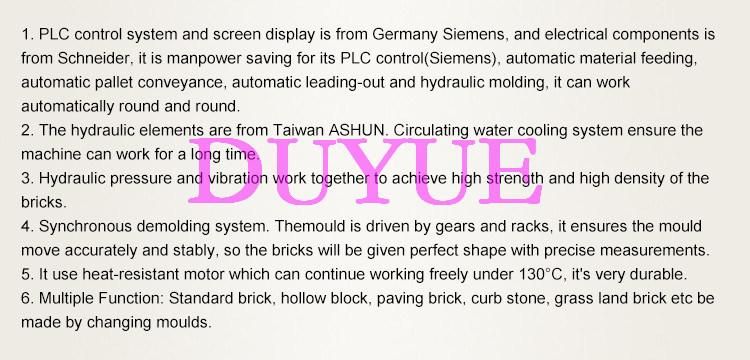 Germany Technology Fully Automatic Blocks Making Machine