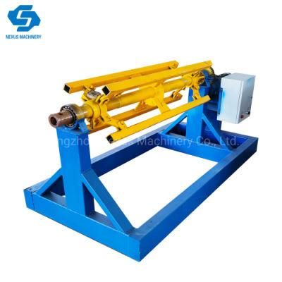 Sheet Automatic Metal Decoiler/Manual Uncoiler/ 5 Tons Electrical Steel Coil Decoiler