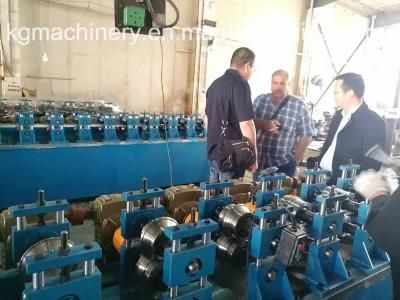 Worm Gear Box Flying Cut-off Ceiling T Bar Roll Forming Machine