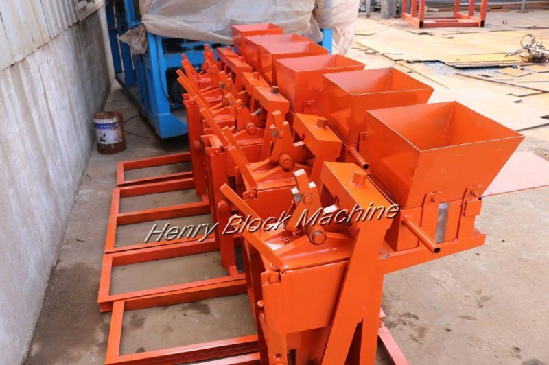 Hr2-40 Lego Compressed Earth Blocks Making Machine for Sale