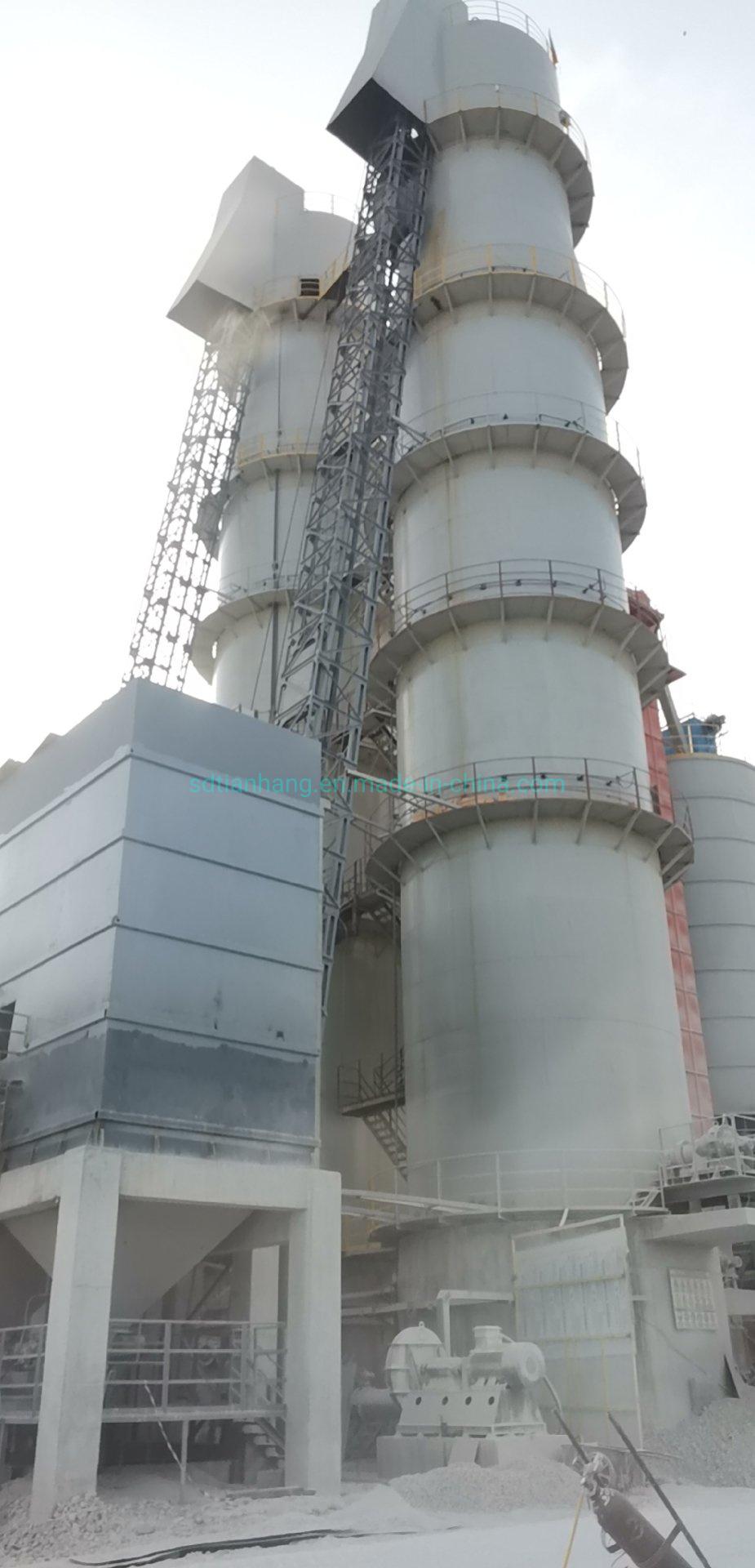 Lime Cement Vertical Shaft Kiln for Calcining Calcium Carbonate Quicklime