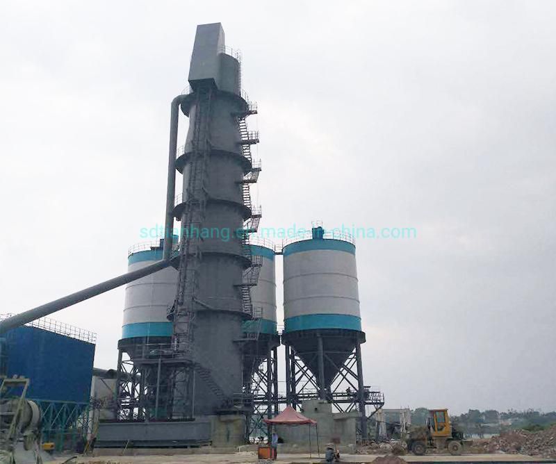 Furnace Cooler Machine with Refractory Active Lime Cement Vertical Kiln