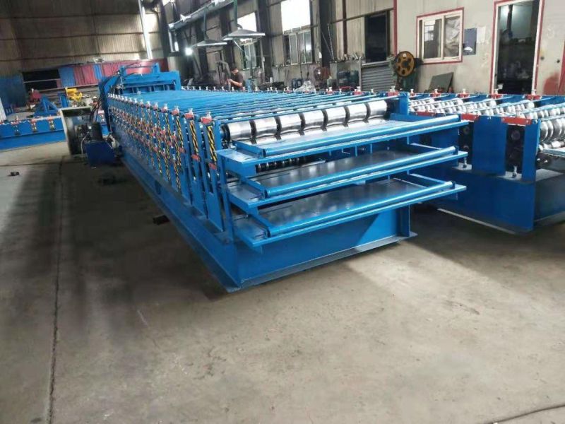 Three Layers Galvanized Metal Roll Forming Machine with High Effective
