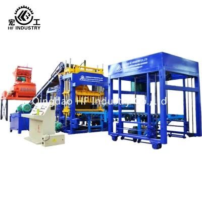 2018 Hot Sales Qt5-15 Automatic Hydraulic Press Concrete Cement Interlock Paving Block Making Machine