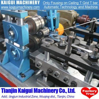 Kaigui Metal Ceiling Cross Tee Bar Roll Forming Machine