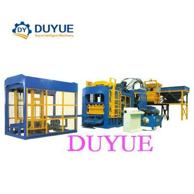 Qt10-15 Hydraulic Fully Automatic Cement Paver Brick Machines Hollow Concrete Block Making Machine