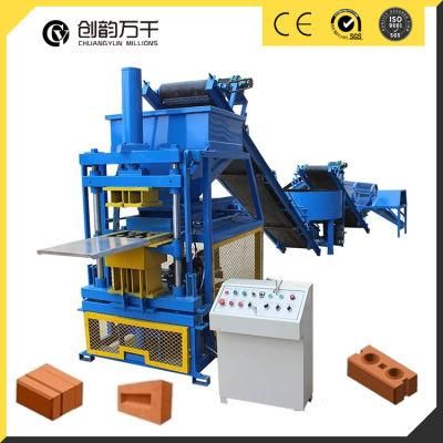 Cy2-10 Semi-Automatic Hydraulic Clay Inerlocking and Hydraform Brick Making Machine