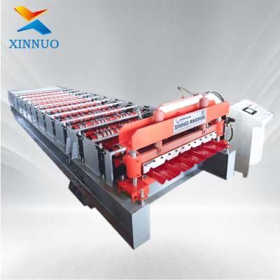 Servo Driving High Speed Metal Roof Tile Roll Forming Machine