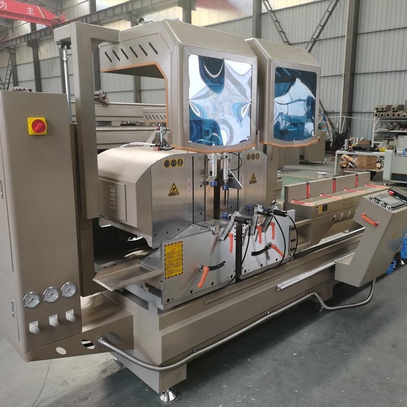 Automatic CNC Window-Double Head Cutting for Profile Cutter Aluminum/UPVC/PVC Profile Double Head Cutting Saw/Aluminum Cutting Machine