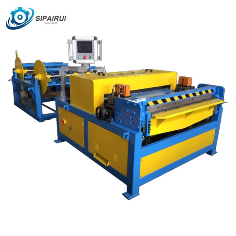 Hot Sale Square Duct Making Machine Metal Sheet HVAC Auto Duct Line 3 Forming Machine