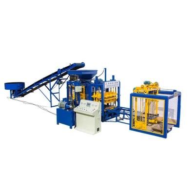 Paver Brick Block Machine Price Interlocking Qt4-16 Full Automatic Cement Concrete Moulding Hollow Block Brick Making Machine