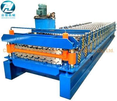 Manufacturer for Metal Steel Double Layer Zinc Roofing Sheet Roll Forming Machine