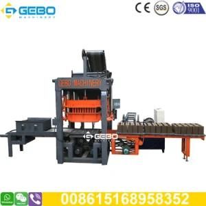 Qt3-20 Semi Automatic Hydraulic Produce 200X100X60/80mm Cabro Paver Brick Machine