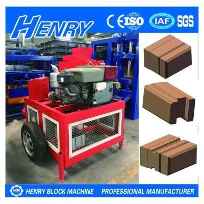Hr1-20 Hydraform Interlocking Brick Cement Machinery Portable Brick Making Machine